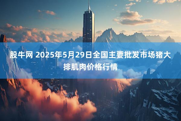 股牛网 2025年5月29日全国主要批发市场猪大排肌肉价格行情